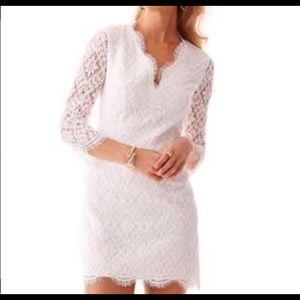 Lily Pulitzer size 6 White Lace Dress NWT